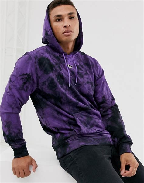 purple adidas hoodie men's.